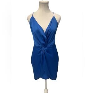 TJD Size S Perfect Blue Summer Party Dress